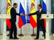 Jose Luis Zapatero e Dmitri Medvedev